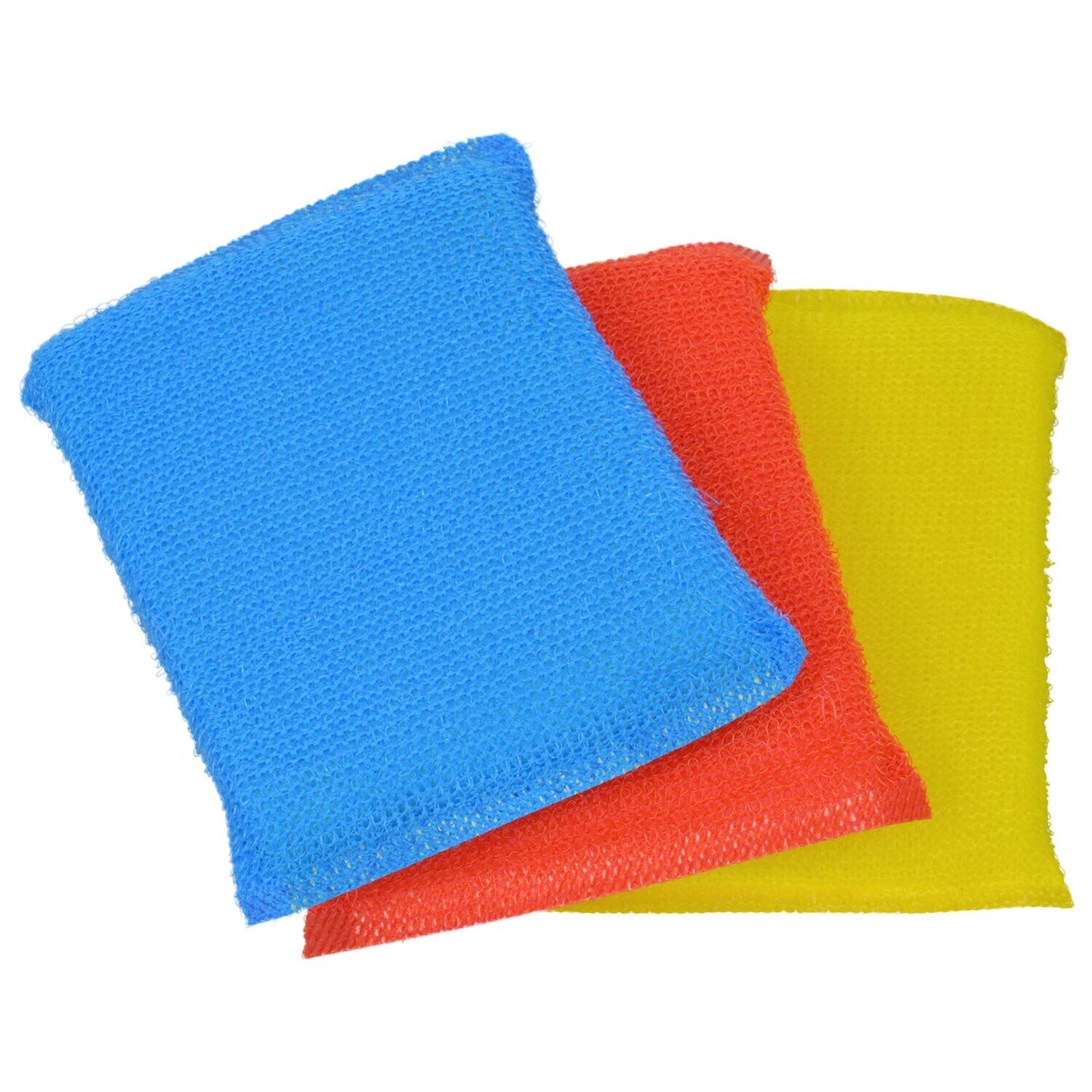 Scrub Buddies Colorful Scrubbing Pads, 3-ct. Packs (Pack of 48)