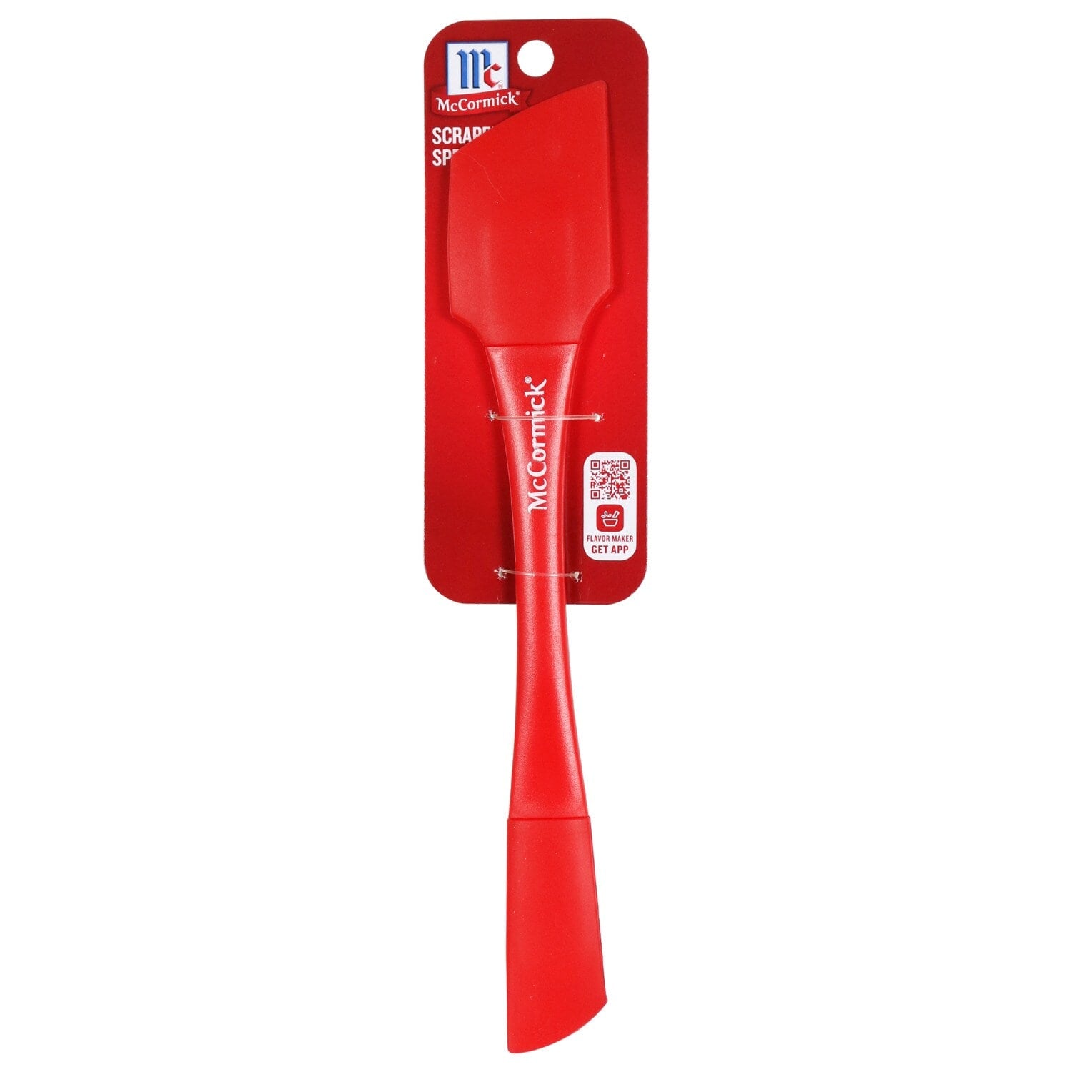 McCormick Silicone Scrapers/Spreaders, 10.625x1.75x0.375 in. (Pack of 24)