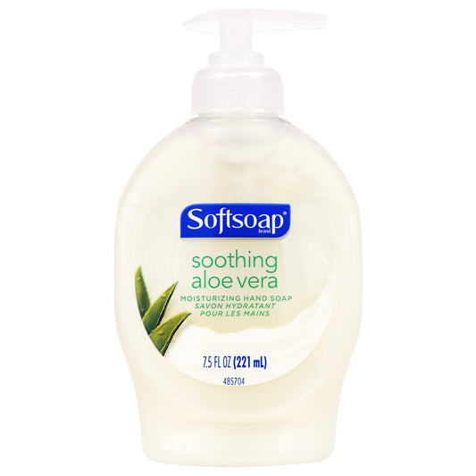 Softsoap Aloe Vera Liquid Hand Soap, 7.5-oz. Bottles (Pack of 6)