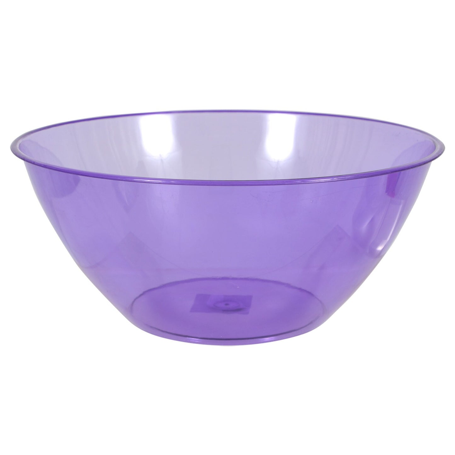 Light Purple Plastic Bowls, 7x11.25-in. (Pack of 24)