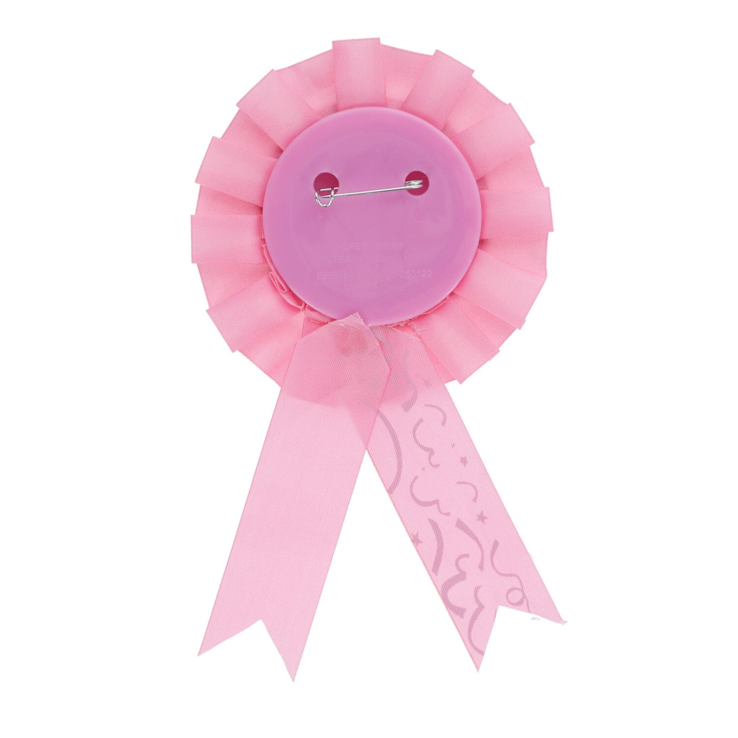 Pink Princess Birthday Ribbons, 6.5 in. (Pack of 24)