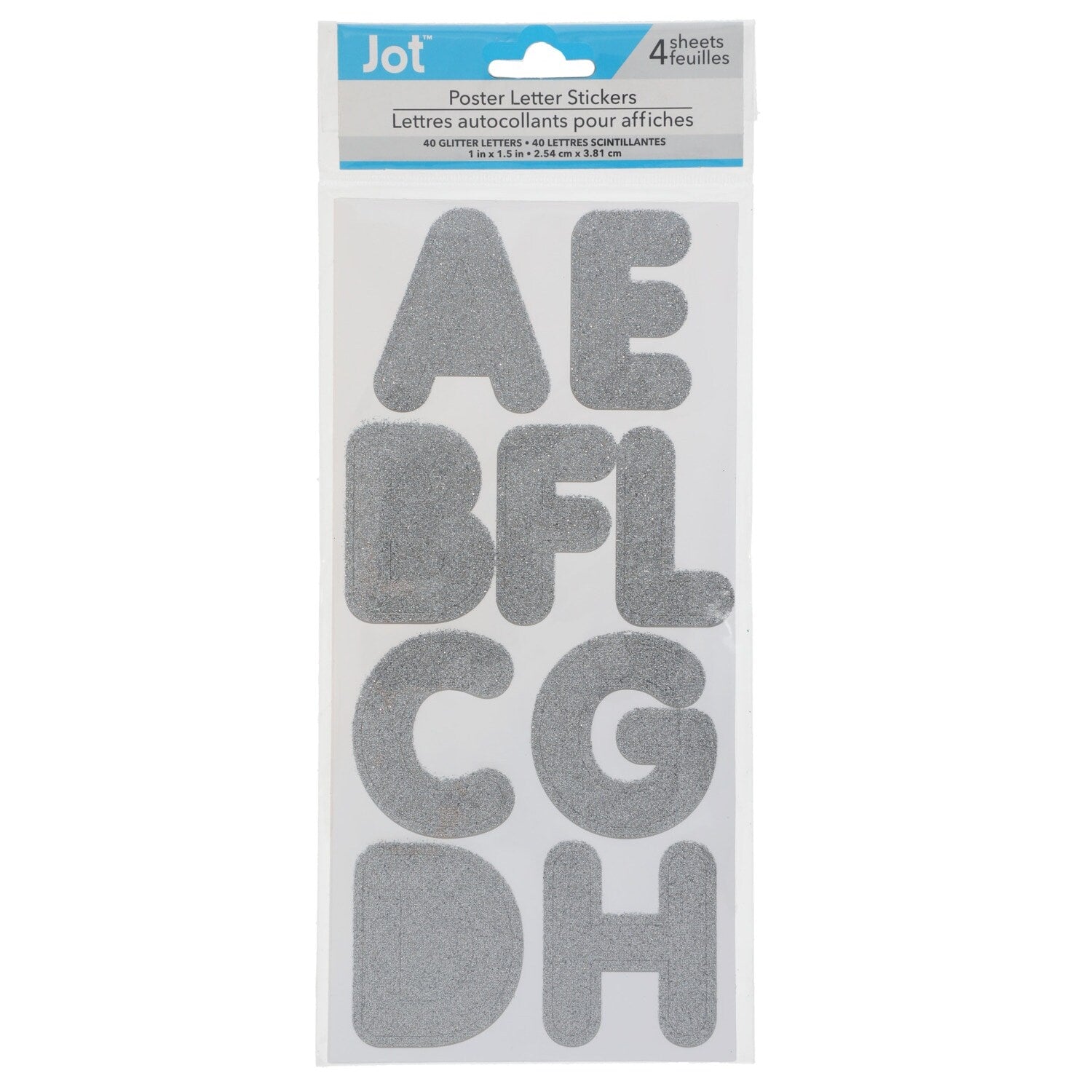 Jot Poster Letter Stickers (Pack of 36)