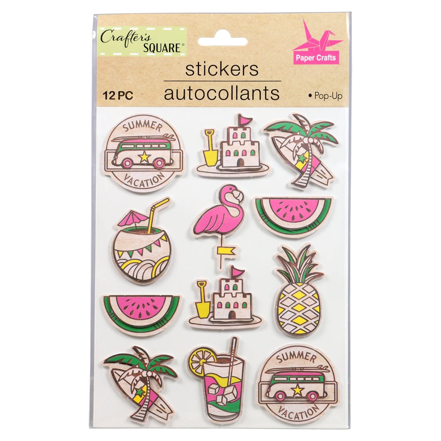 Crafter's Square Handmade Embellishment Stickers (Pack of 36)