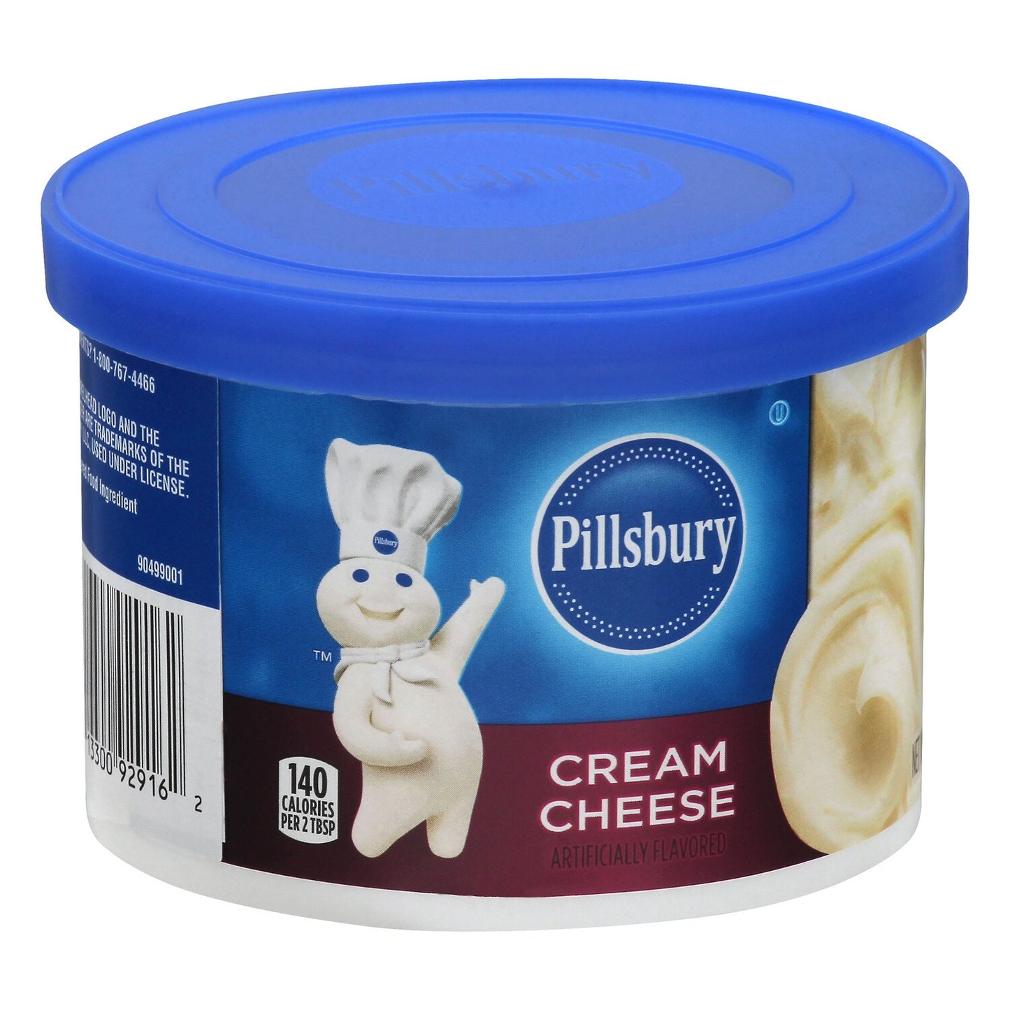 Pillsbury Cream Cheese Frosting, 10-oz Cans (Pack of 8)
