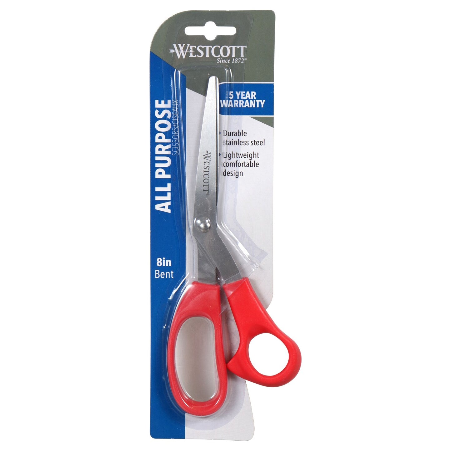 Wescott All-Purpose Scissors, 8-in. (Pack of 48)