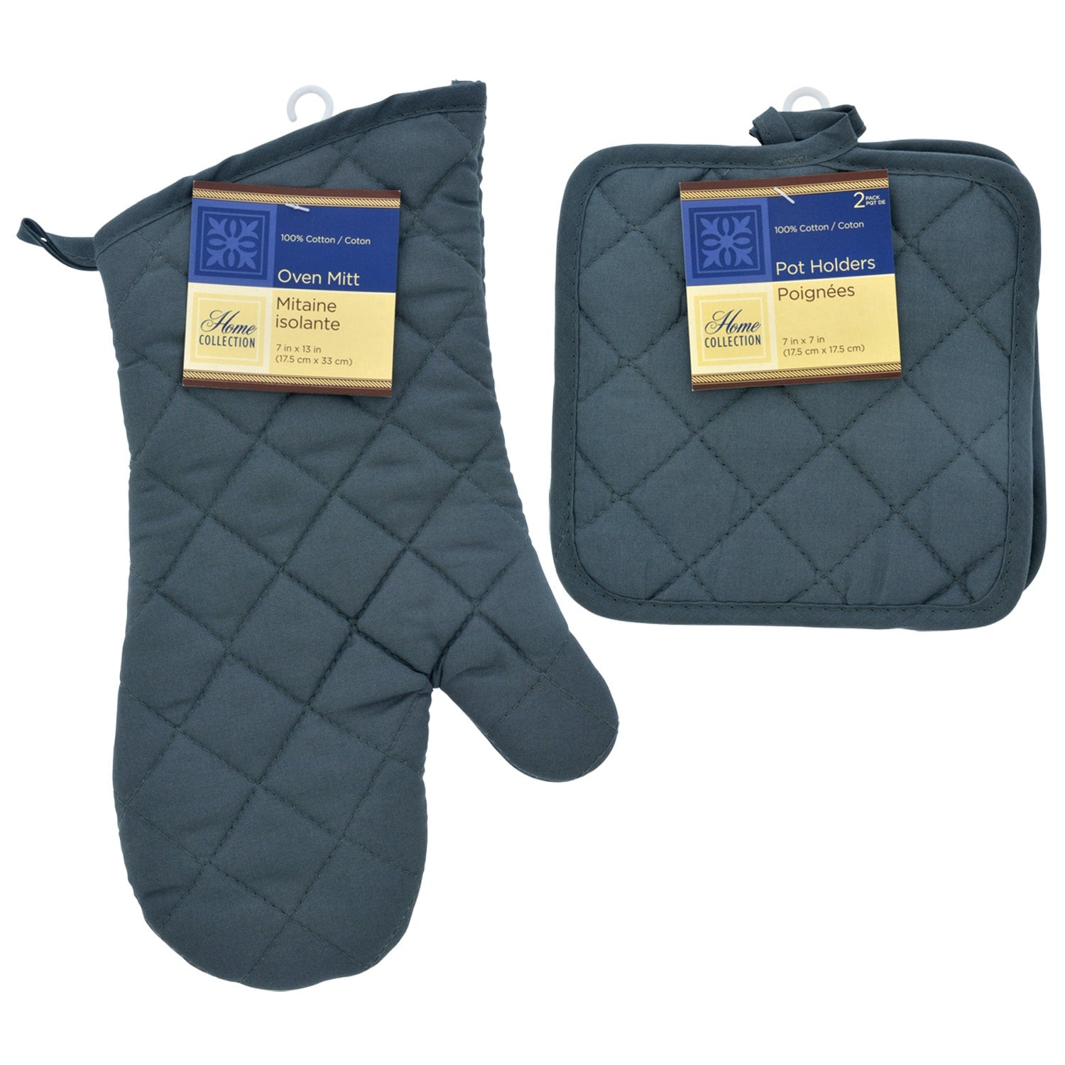 Home Collection Gray Cotton Kitchen Linens (Pack of 24)