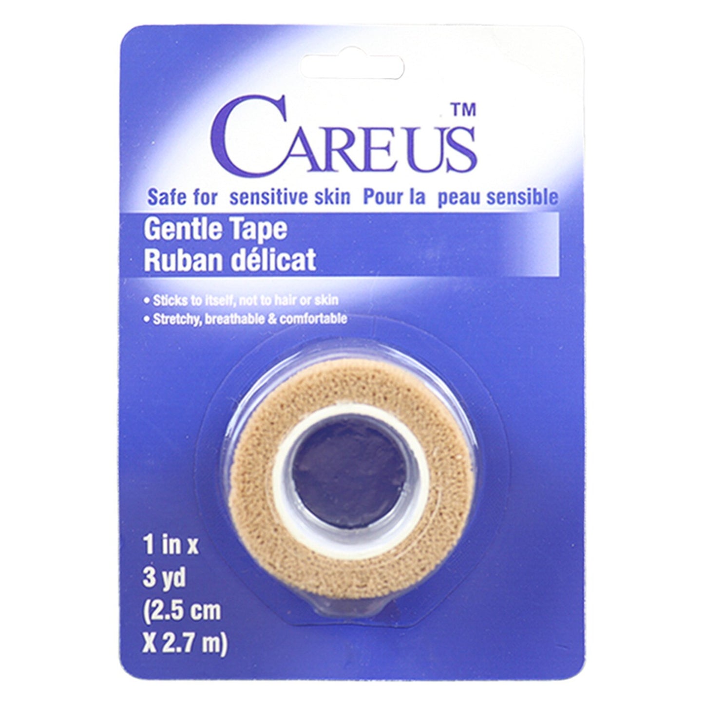 Care Us Gentle Medical Tape, 1-in. x 3-yd. Rolls (Pack of 24)