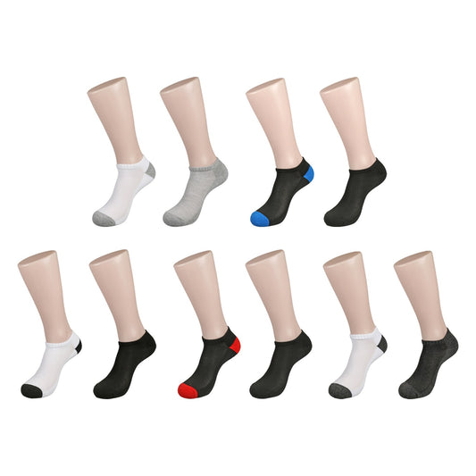 Men's Ultra Light Low Cut Athletic Socks, 2-Pair Packs (Pack 48)