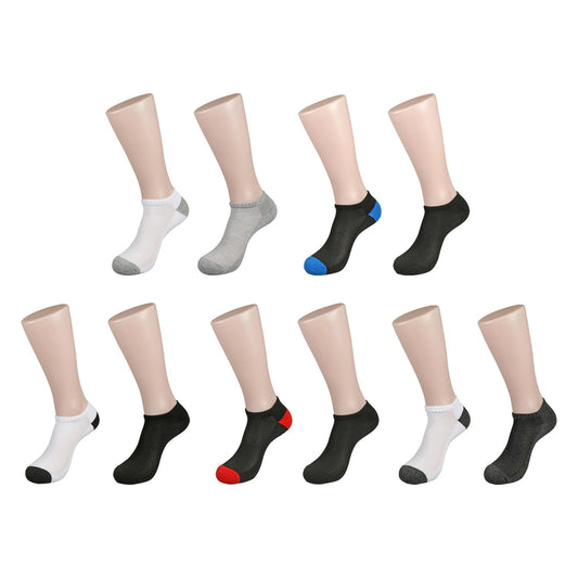 Men's Ultra Light Low Cut Athletic Socks, 2-Pair Packs (Pack 48)