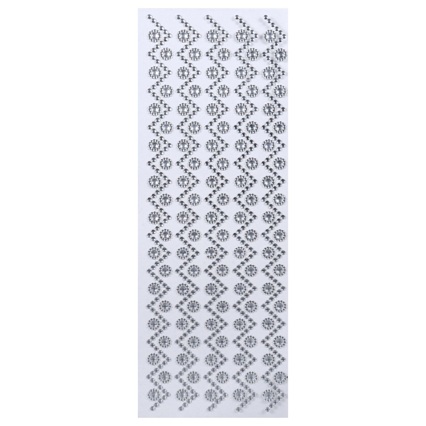 Crafter's Square ZigZag Jewel Border Stickers, 12.75 x 4.25 in. (Pack of 36)