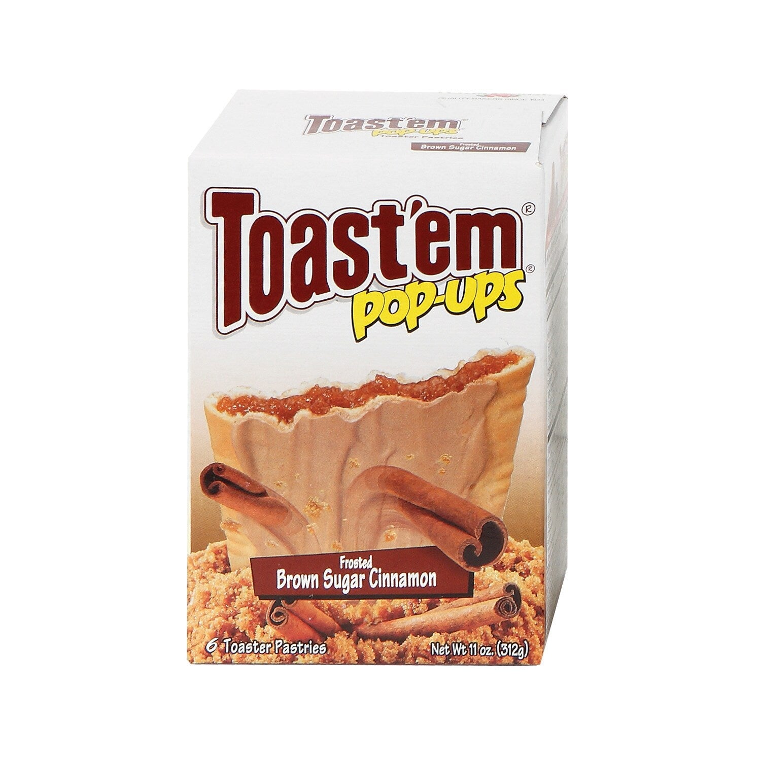 Frosted Brown Sugar Cinnamon Toast'em Pop-Ups, 6-ct. Boxes (Pack of 12)