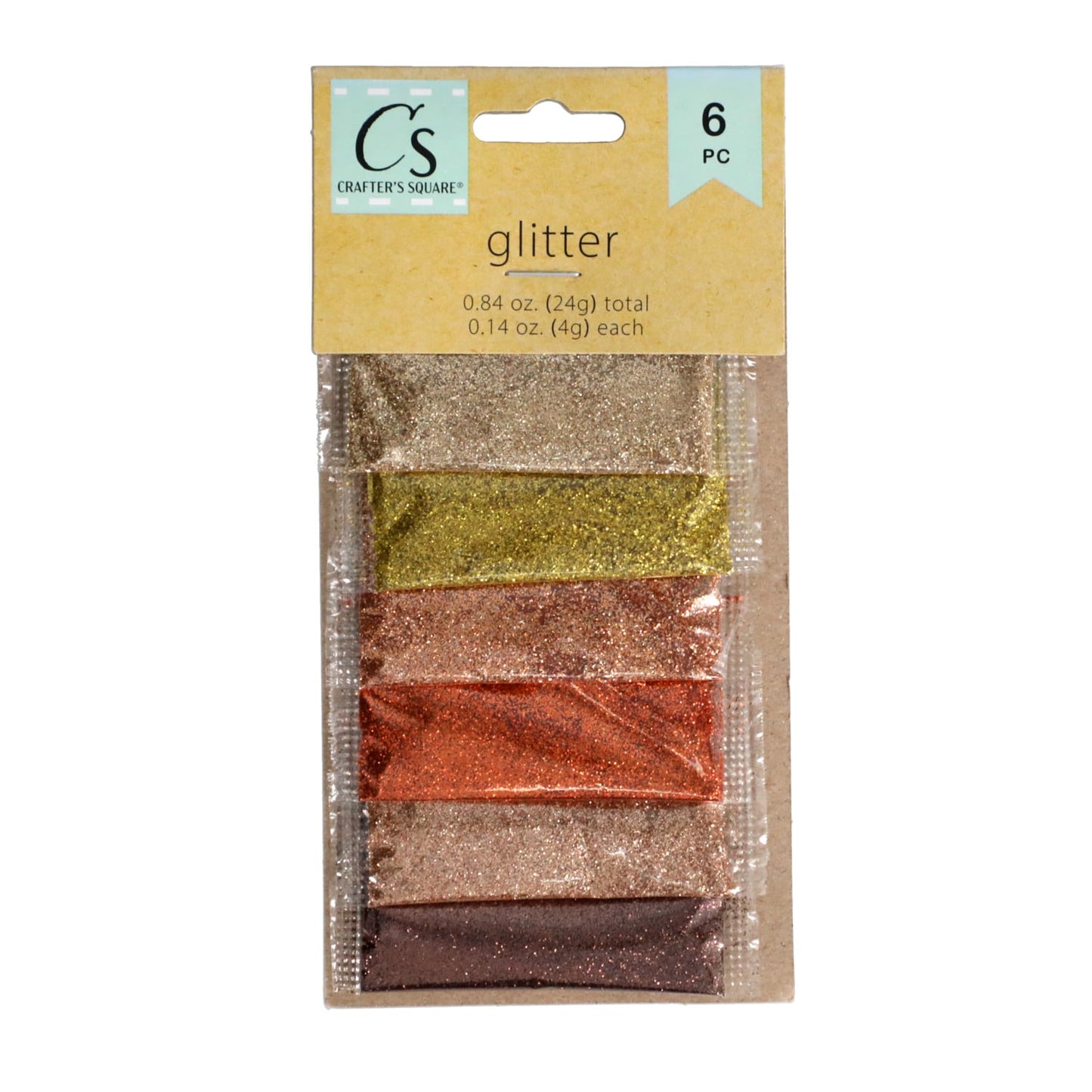 Crafter's Square Superfine Glitter, 6-ct. Packs (Pack of 36)