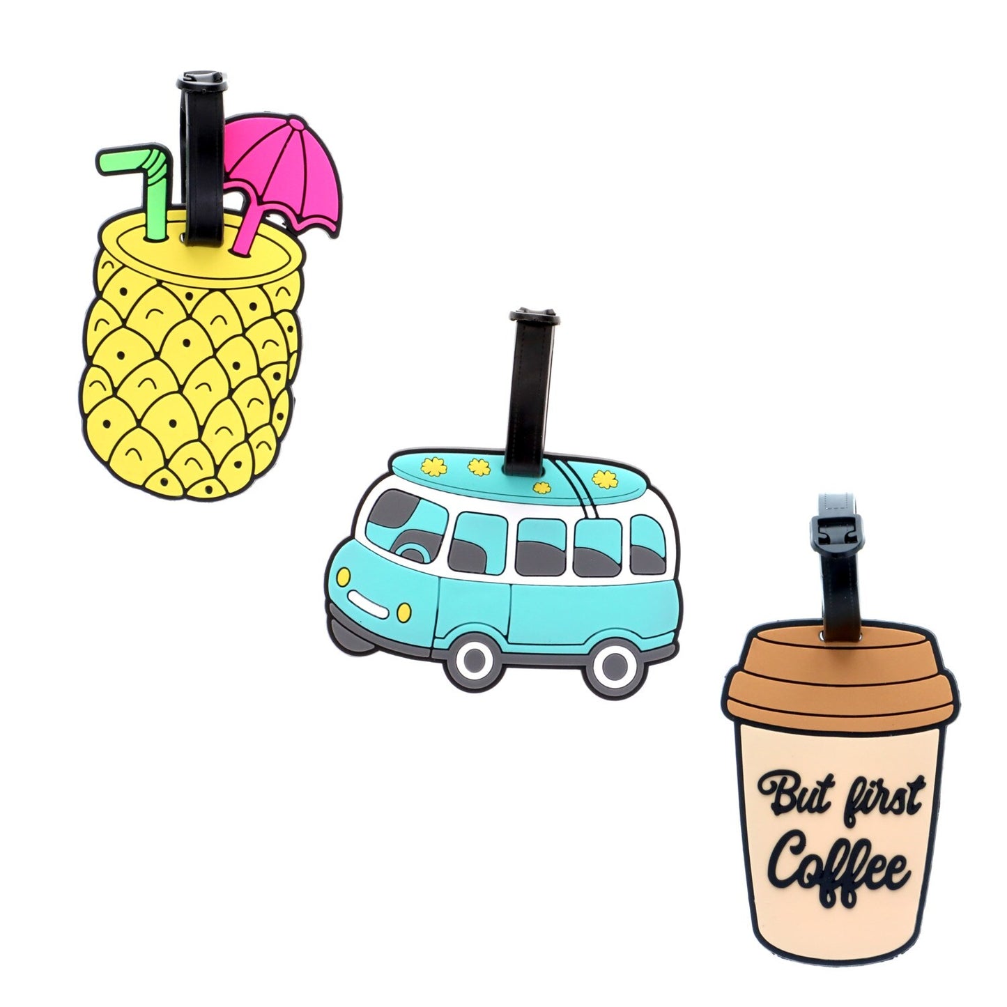 Travel Novelty Luggage Tags (Pack of 24)