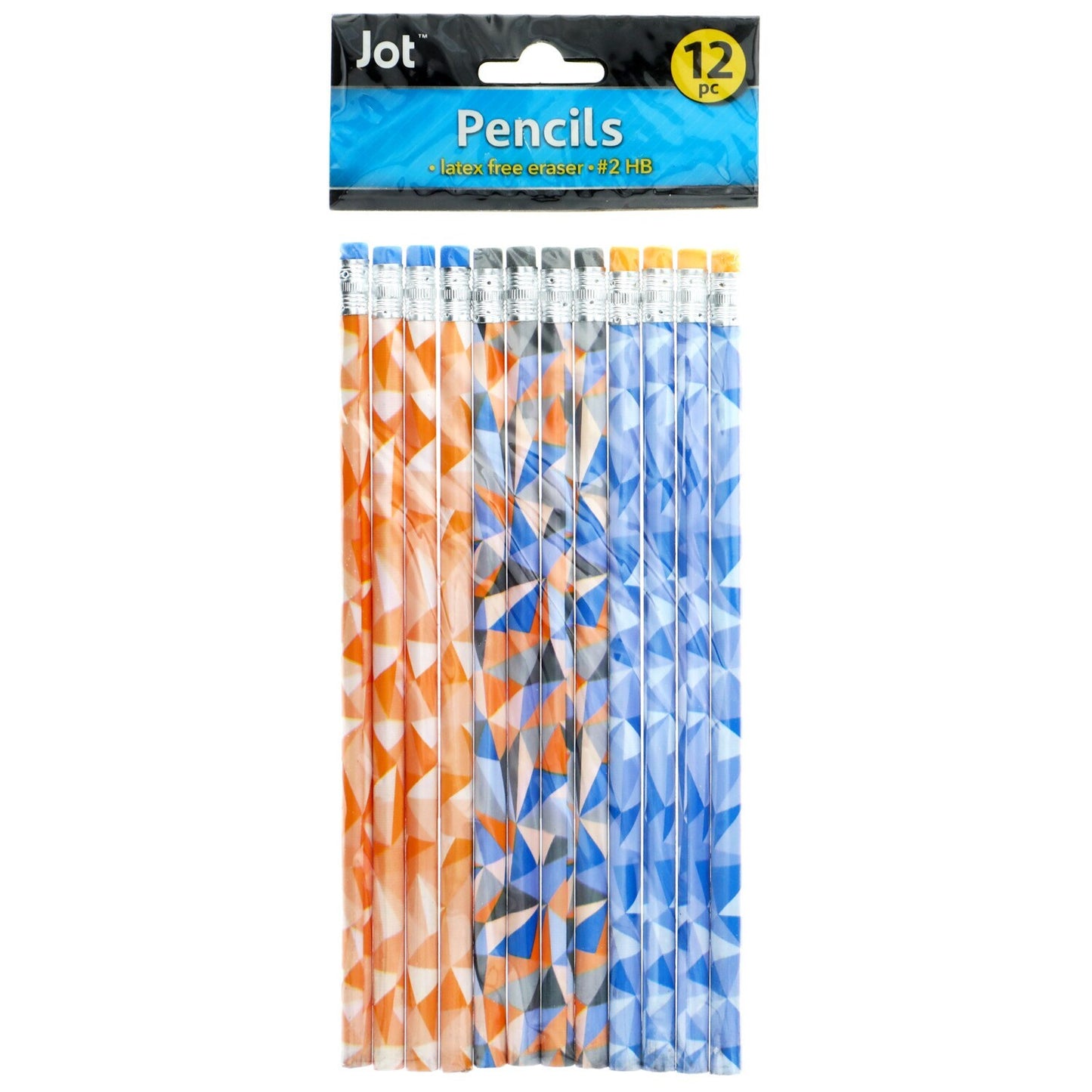 Jot #2 Pencils with Printed Designs, 12-ct. Packs (Pack of 36)