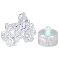 LED Waterproof Tealight Candles with Beads, 12-ct. Packs (Pack of 6)