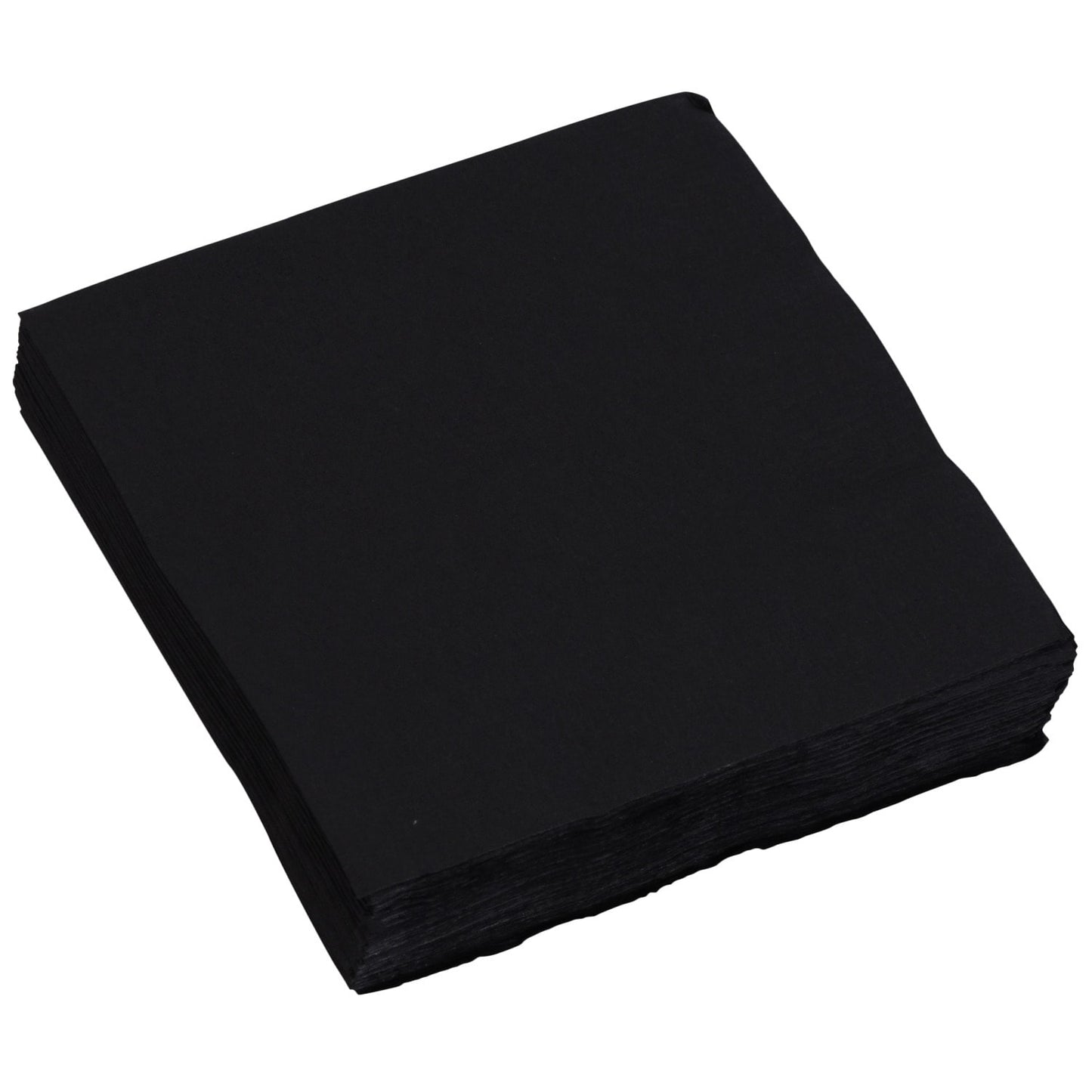 Black Paper Beverage Napkins, 30-ct. Packs (Pack of 12)