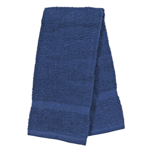 Home Collection Navy Blue Cotton Hand Towels, 16x25 in. (Pack of 24)