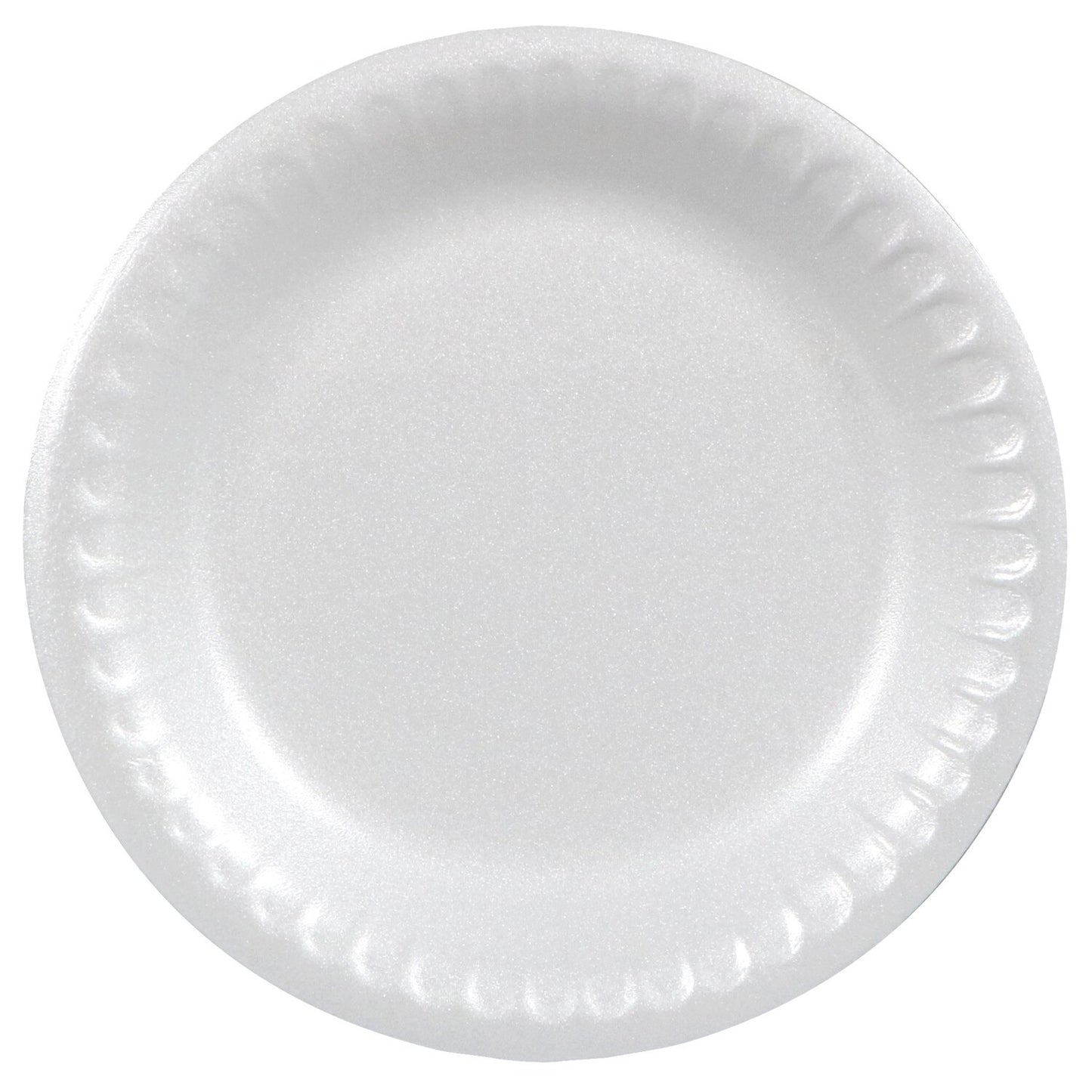 White Foam Plates, 40-ct. Packs (Pack of 12)