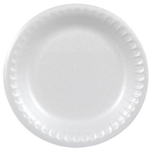 White Foam Plates, 40-ct. Packs (Pack of 12)