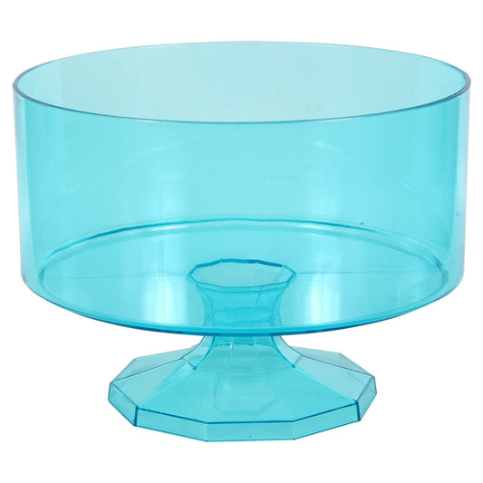 Light Blue Round Plastic Trifles, 4.5x6-in. (Pack of 24)