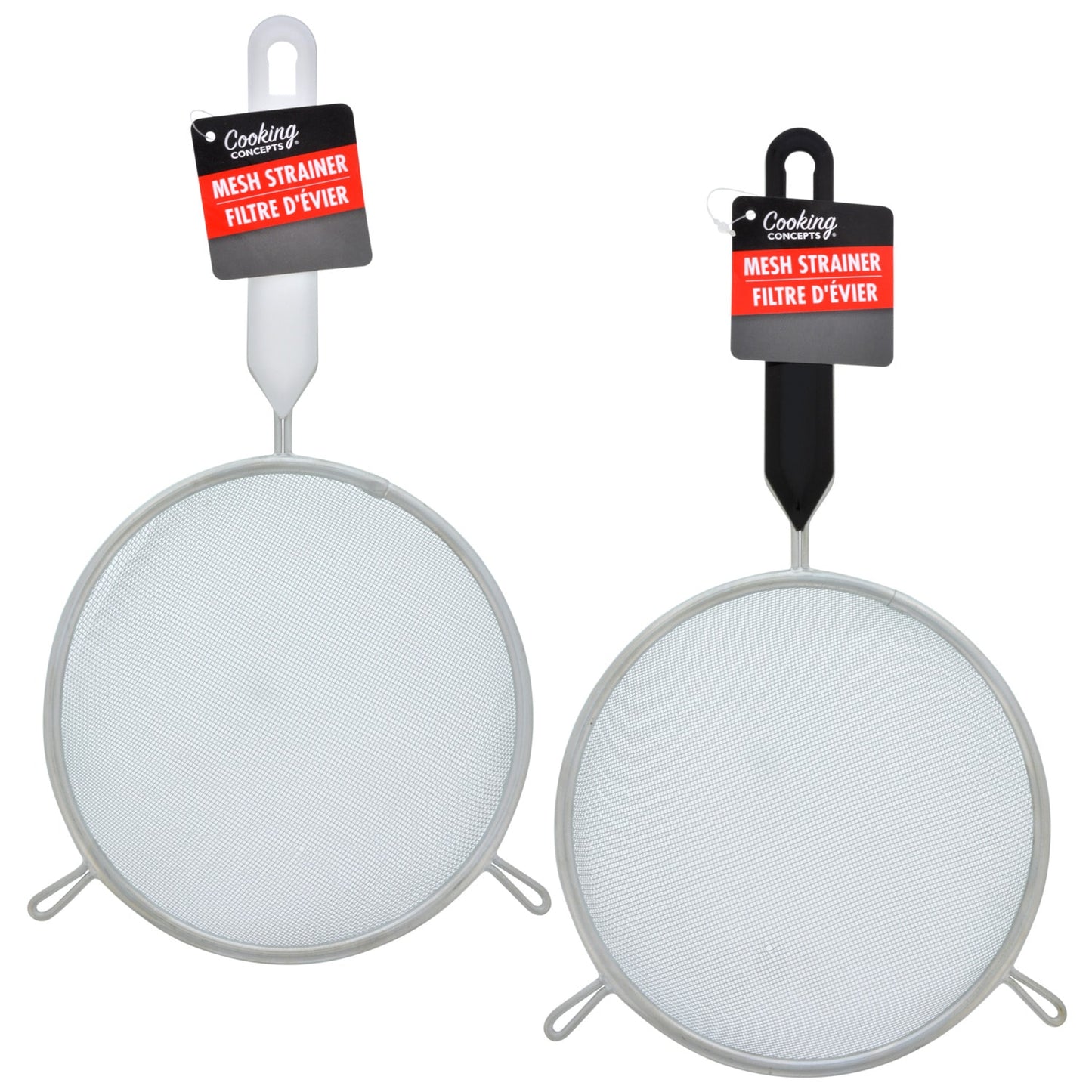 Cooking Concepts Mesh Strainers with Handles, 6 in. (Pack of 24)