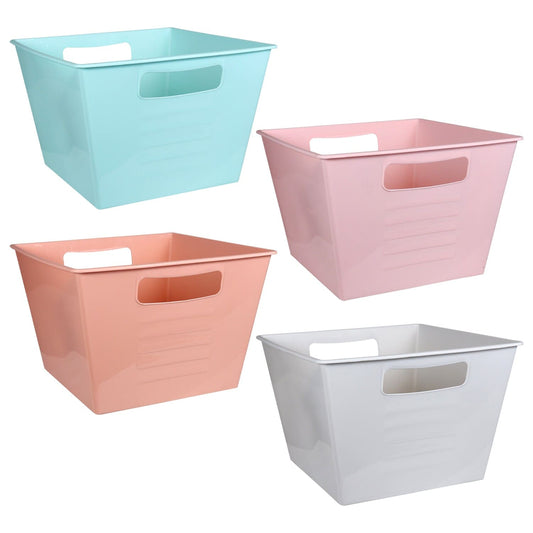Colorful Square Plastic Locker Bins (Pack of 36)