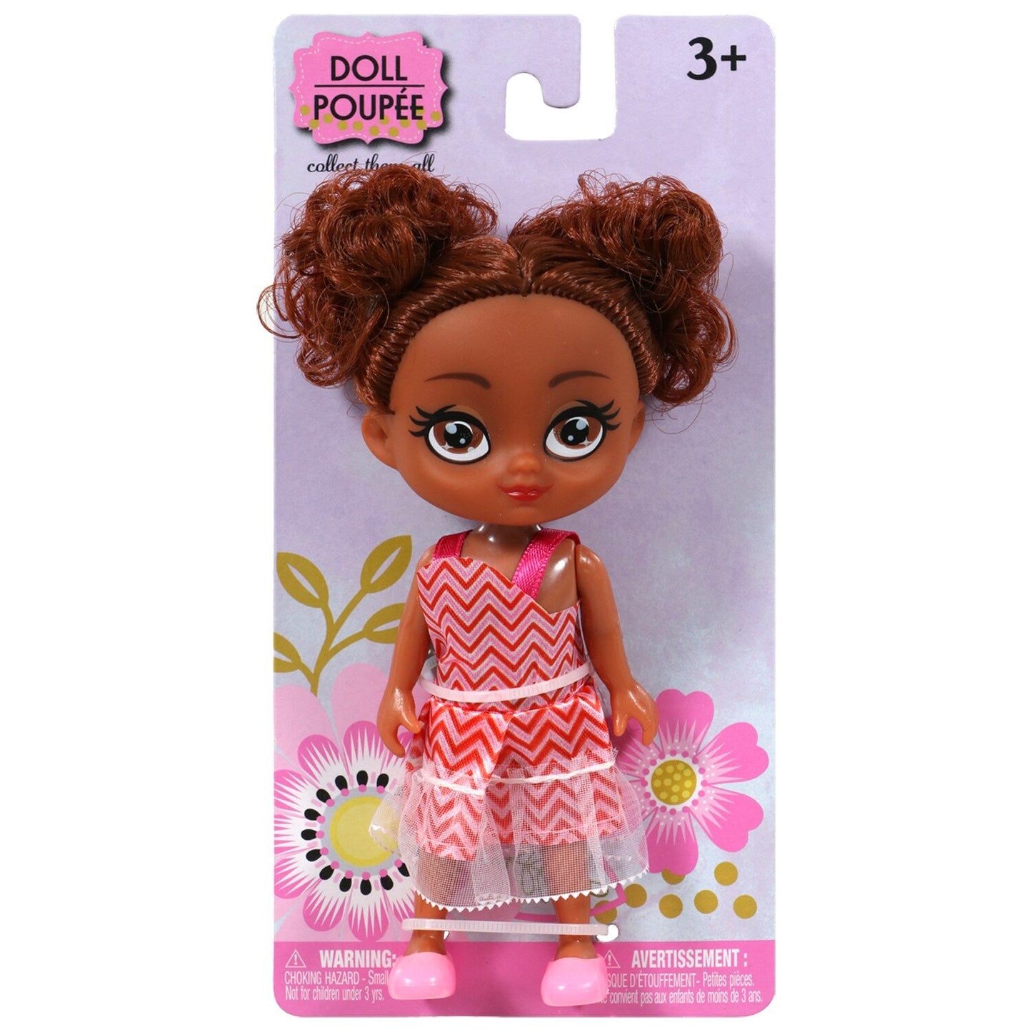 African American Dolls, 5-in. (Pack of 24)