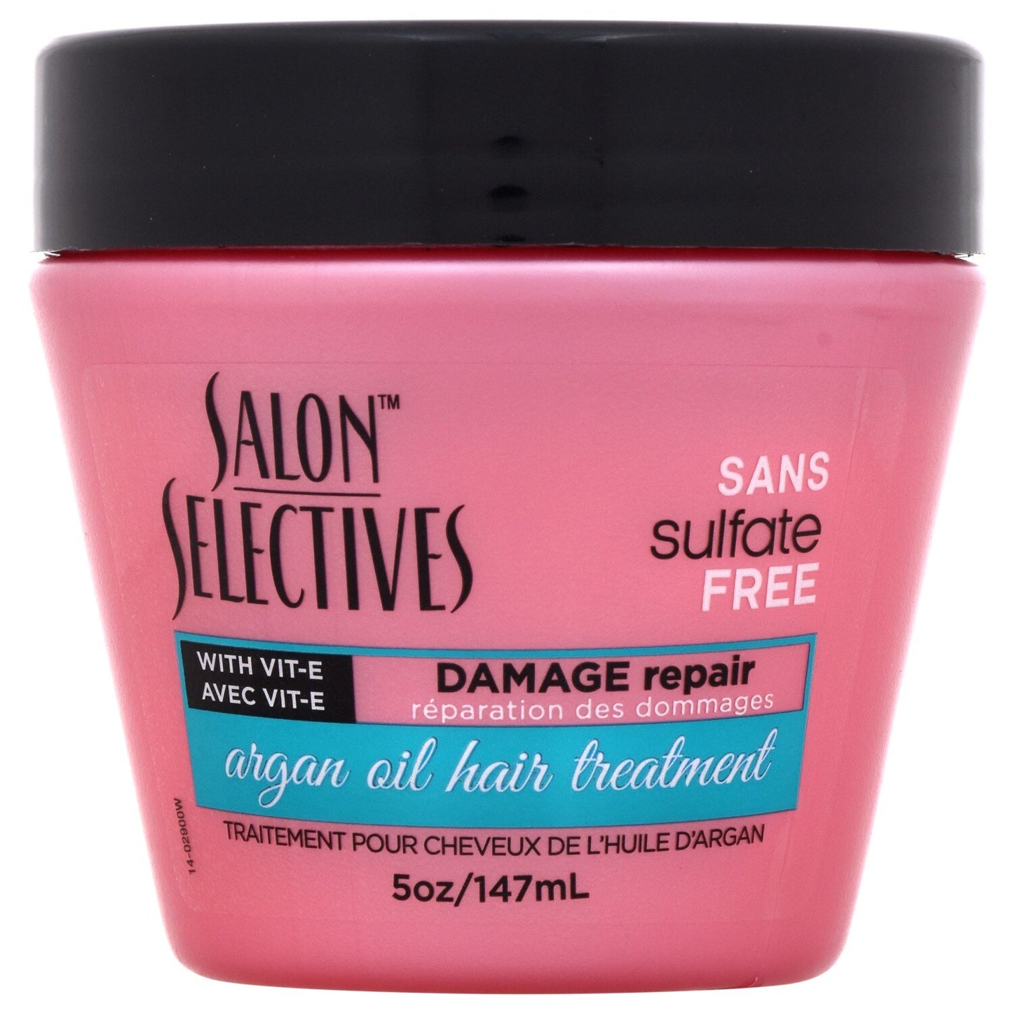 Salon Selectives Argan Oil Damage Repair Hair Treatment, 5 oz. Jars (Pack of 12)
