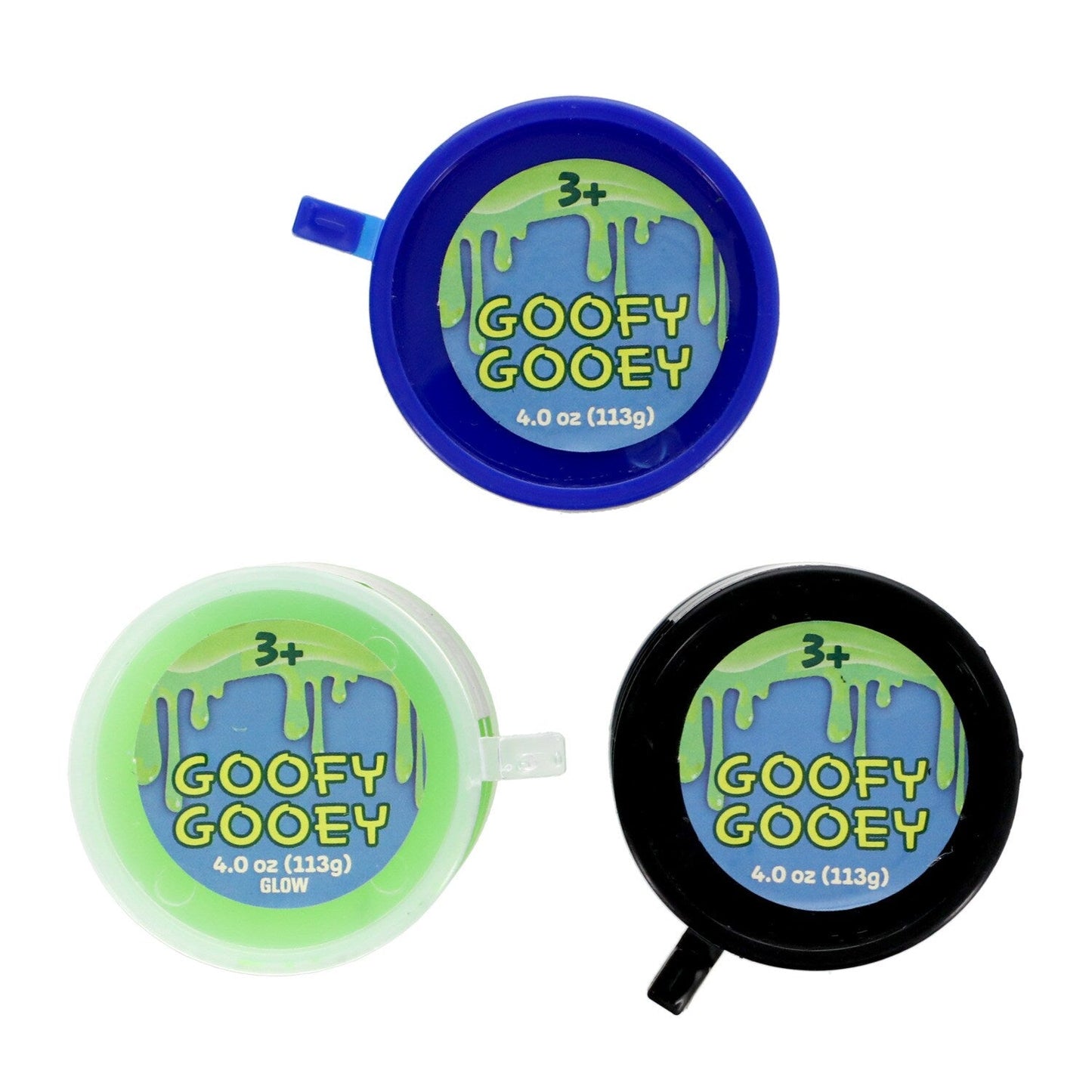 Plastic Drums of Play Slime, 2x3 in. (Pack of 30)