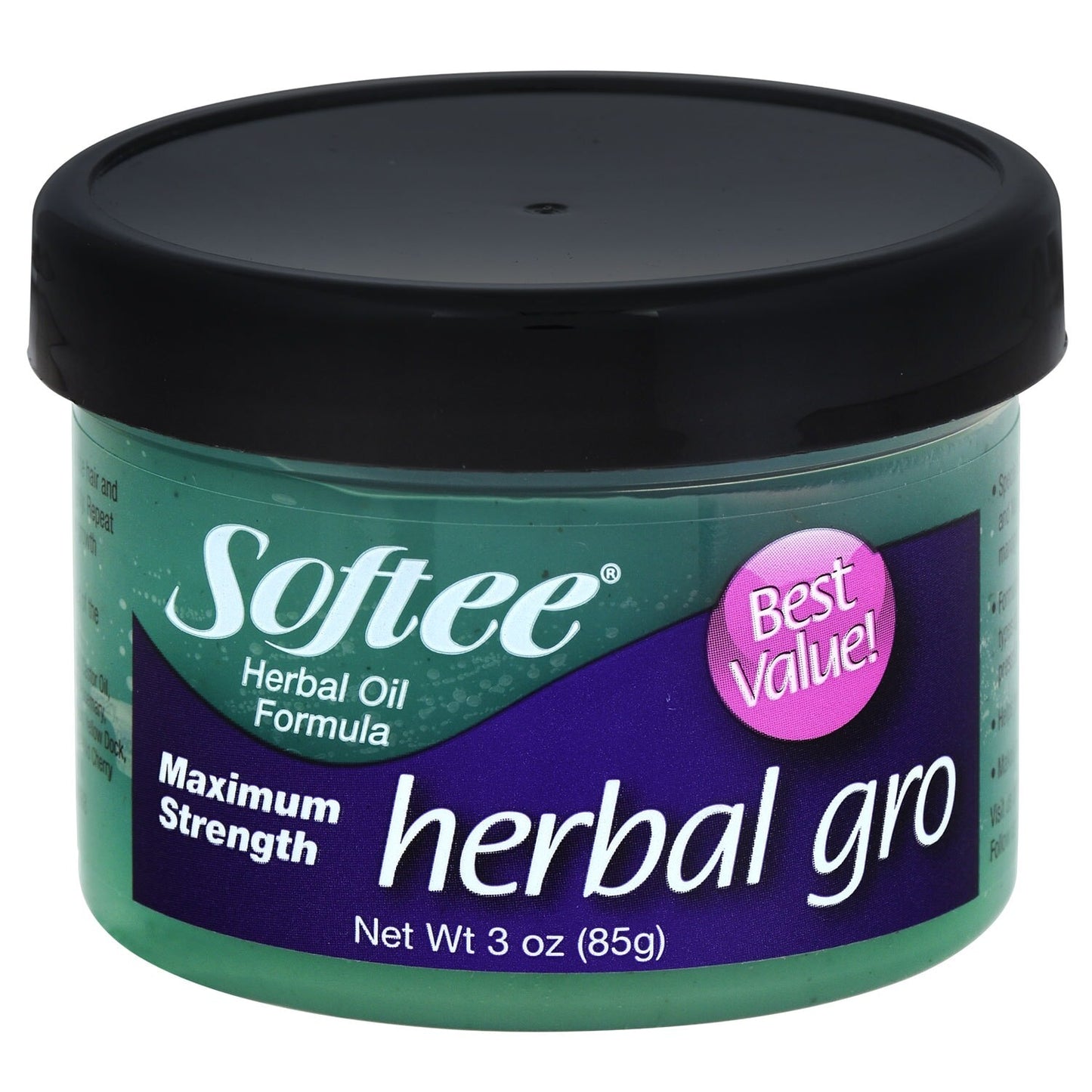 Softee Herbal Gro, 3.5-oz Jars (Pack of 6)