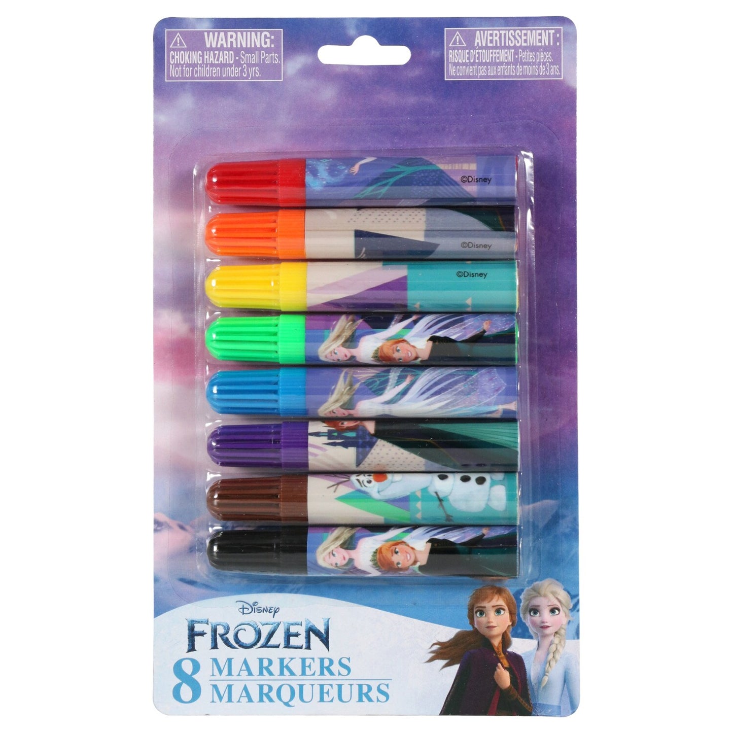 Licensed Character Mini Marker Sets, 8-ct. Packs (Pack of 24)