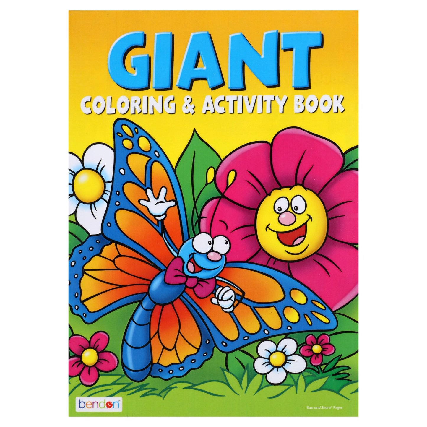 Bendon Giant Coloring and Activity Books, 160 Pages (Pack of 12)