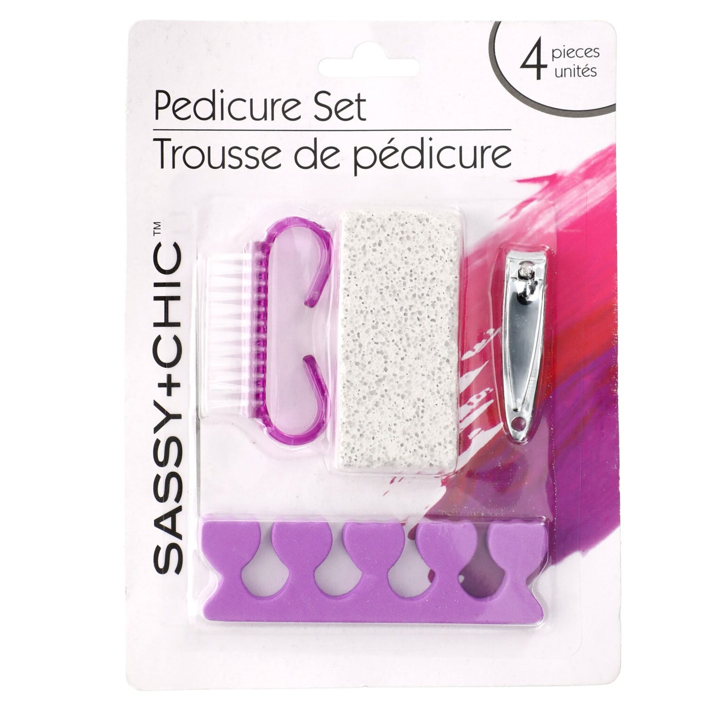 Sassy+Chic Pedicure Tools, 5-pc. Sets (Pack of 24)