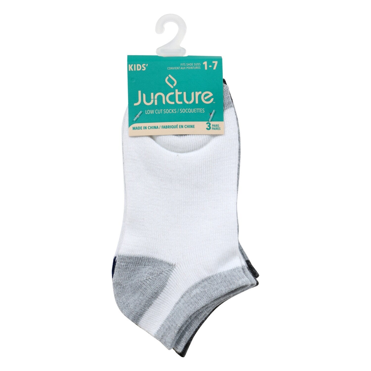 Juncture Boys No-Show Socks, 3-Pair Packs (Pack of 30)
