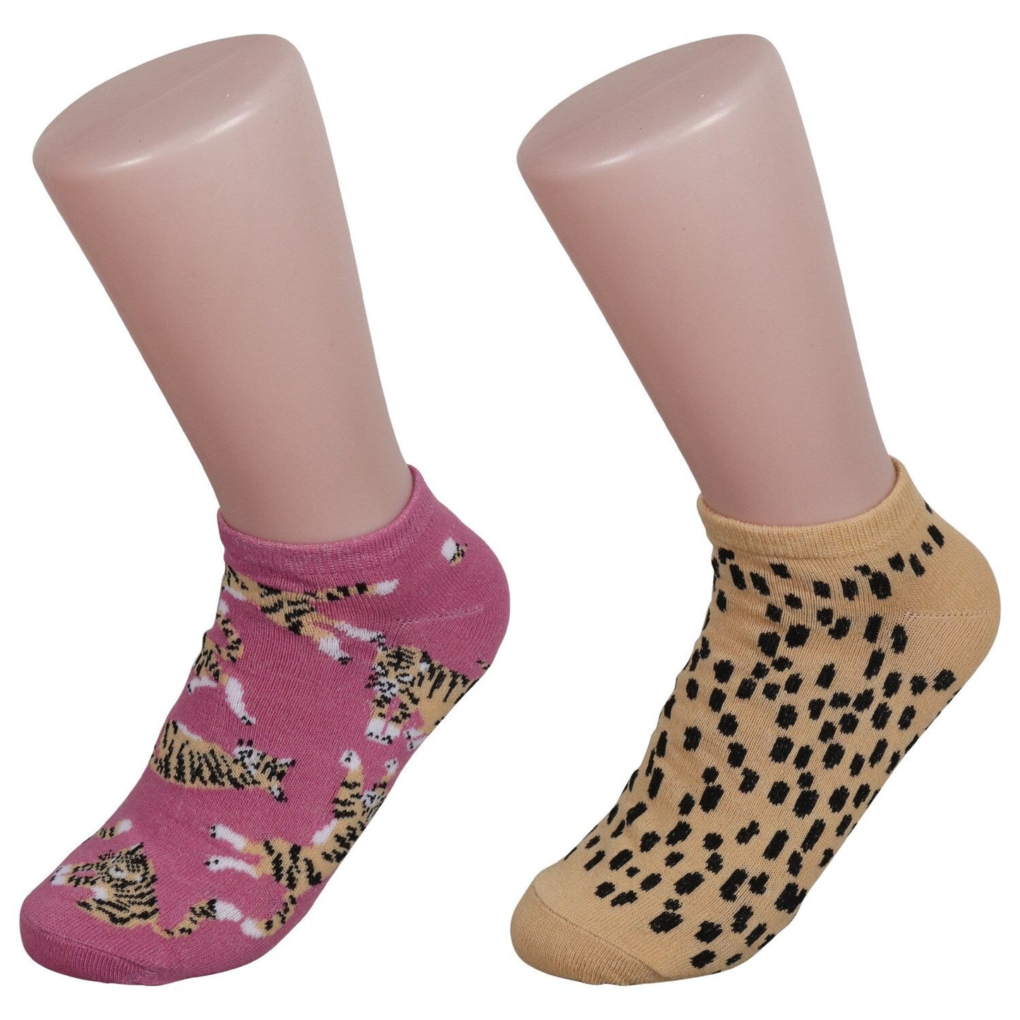 Juncture Women's Fashion Printed No-Show Socks, 2 Pair Packs (Pack of 36)