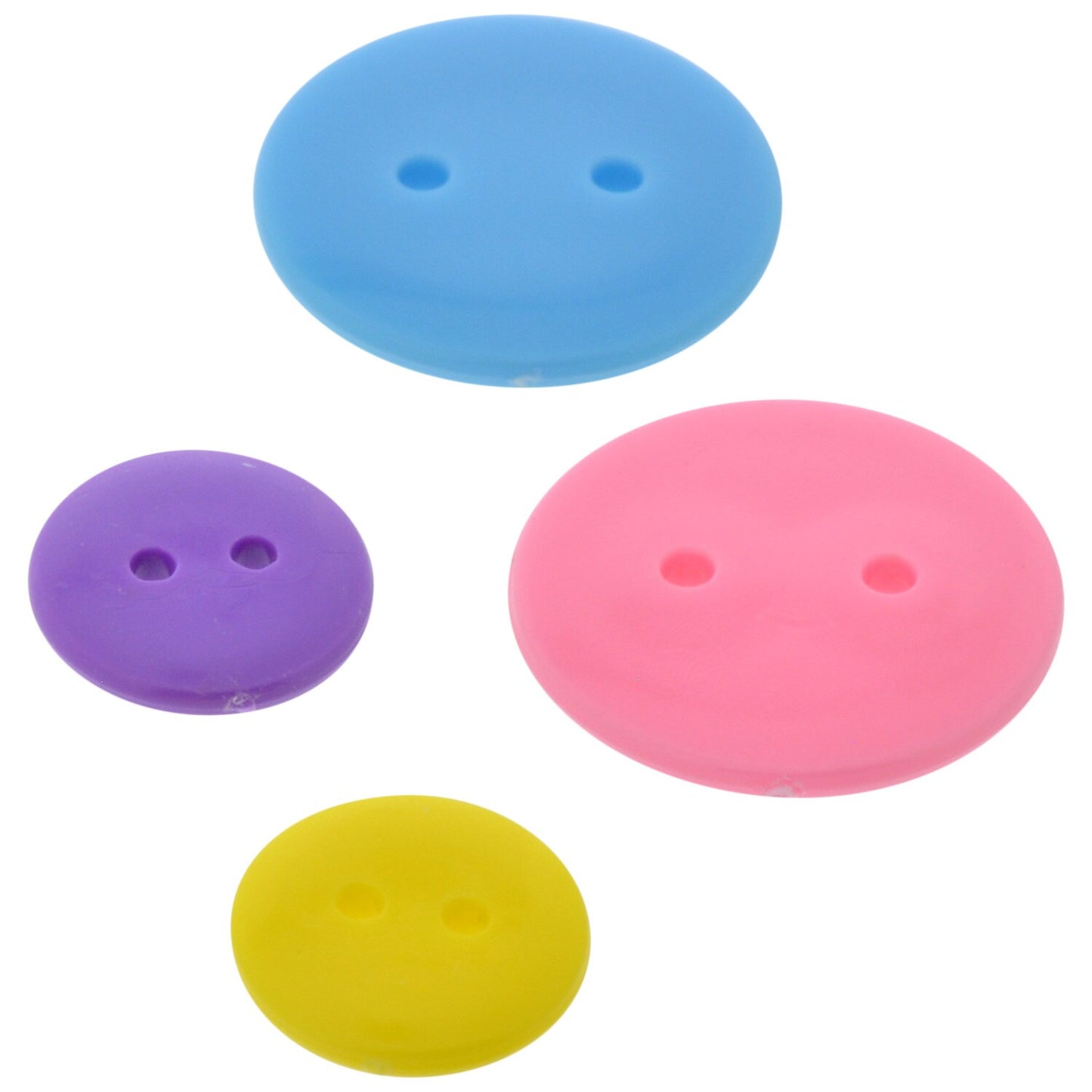 Crafter's Square Assorted Buttons, 90-ct. Packs (Pack of 4)