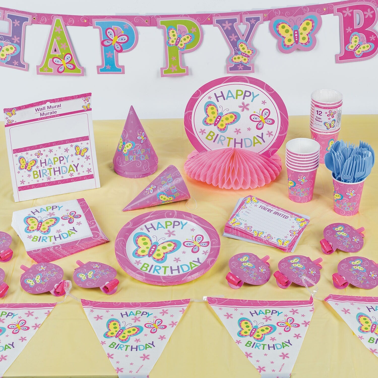 Happy Birthday Diamond Party Centerpieces, 10 in. (Pack of 24)