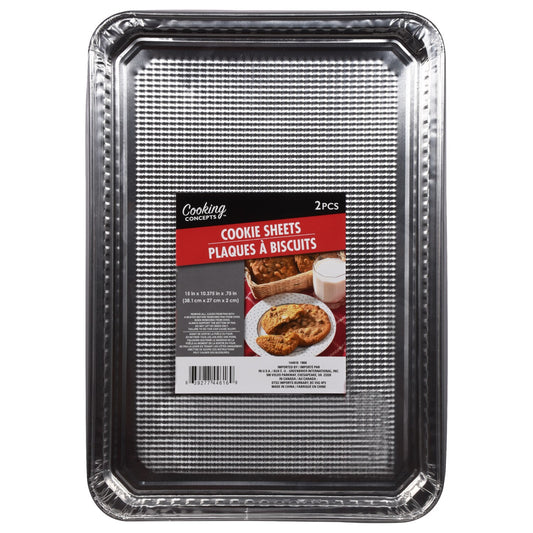 Cooking Concepts Foil Cookie Pans, 2-ct. Packs (Pack of 30)