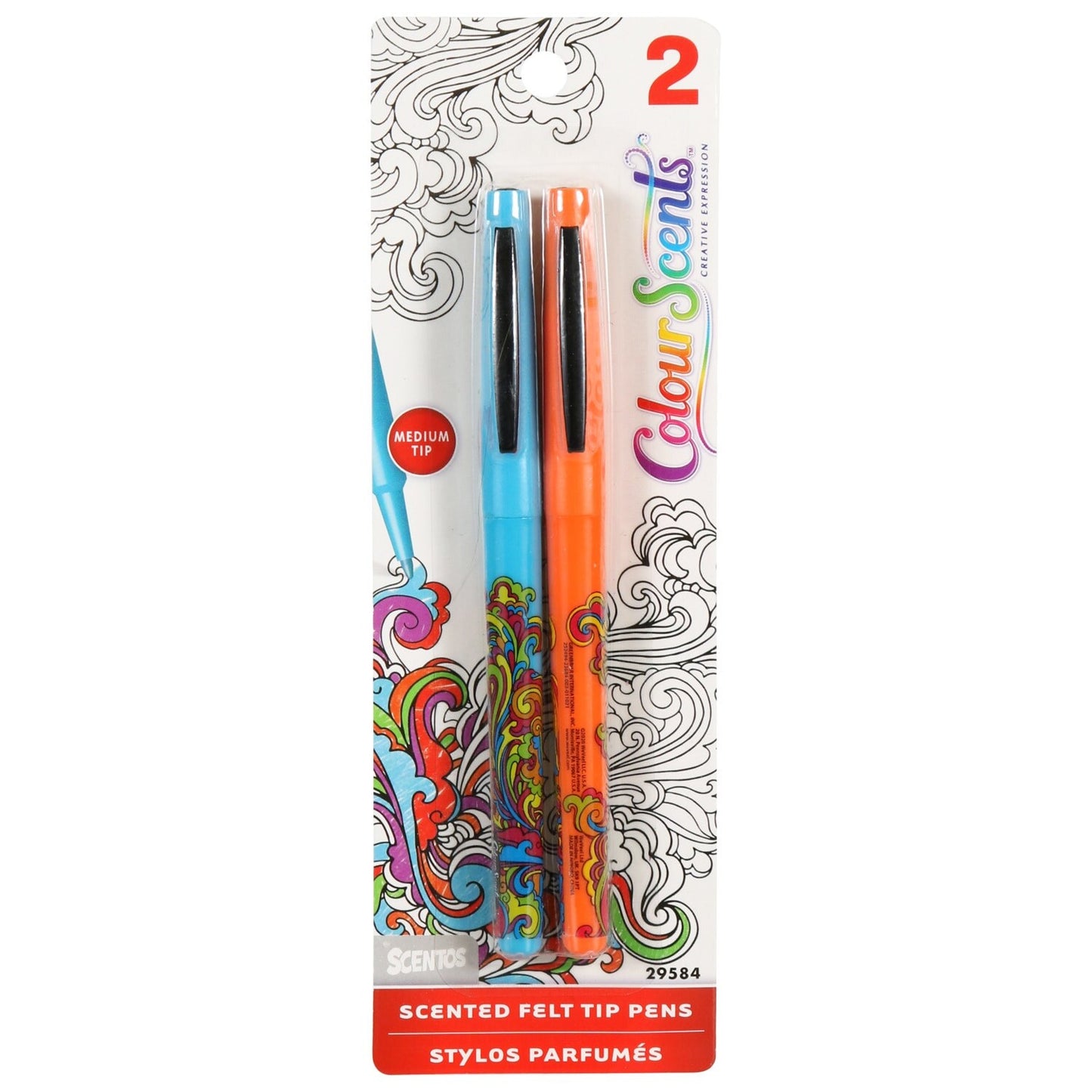Colour Scents Medium Felt-Tip Pens, 2-ct. (Pack of 48)