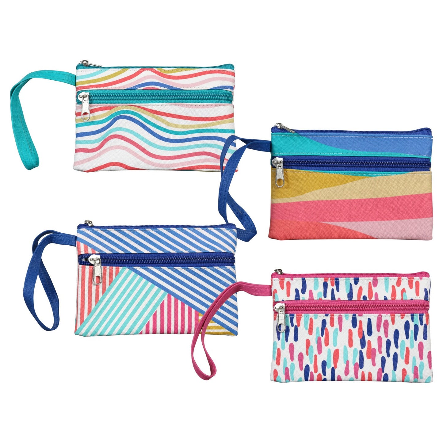 Printed Wristlets with Hanging Strap, 12.25x4 in. (Pack of 24)