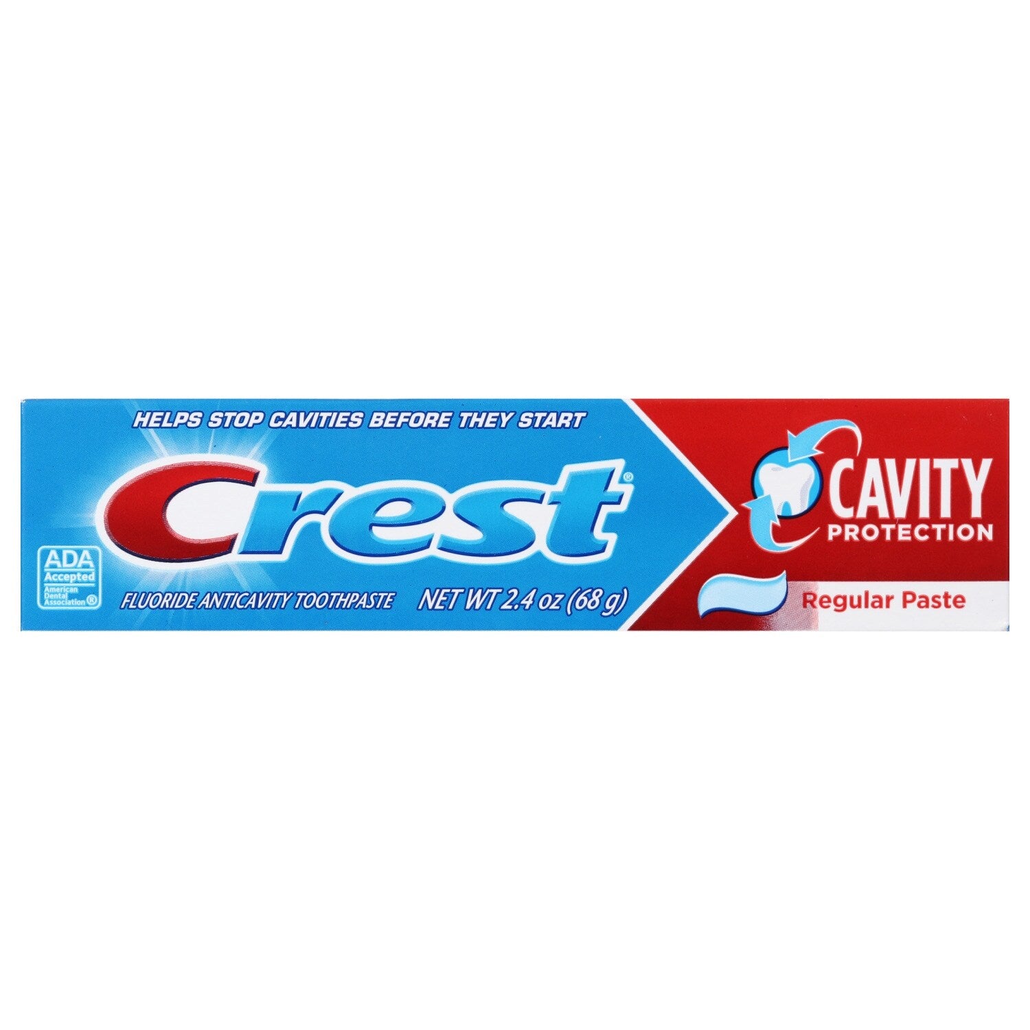 Crest Cavity Protection Toothpaste, 2.4 oz. Tubes (Pack of 12)
