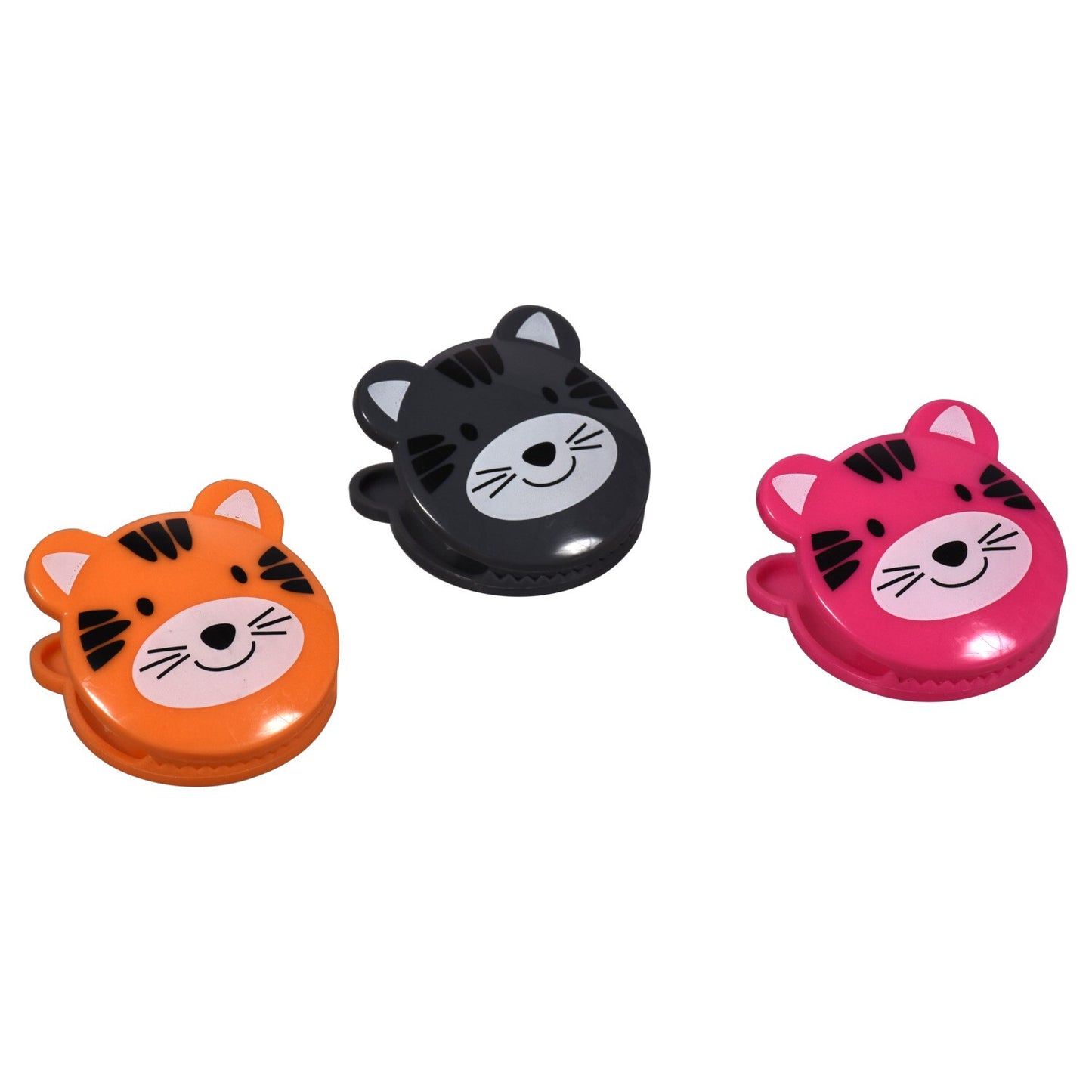 Power Clips Plastic Novelty Bag Clips, 3-ct. Packs (Pack of 48)