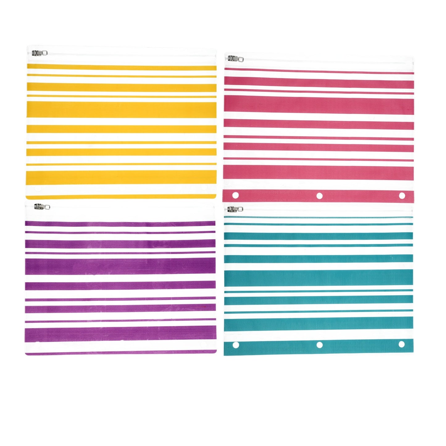 Binder Pouches with Zipper Closures, 9.75x7.75 in. (Pack of 36)