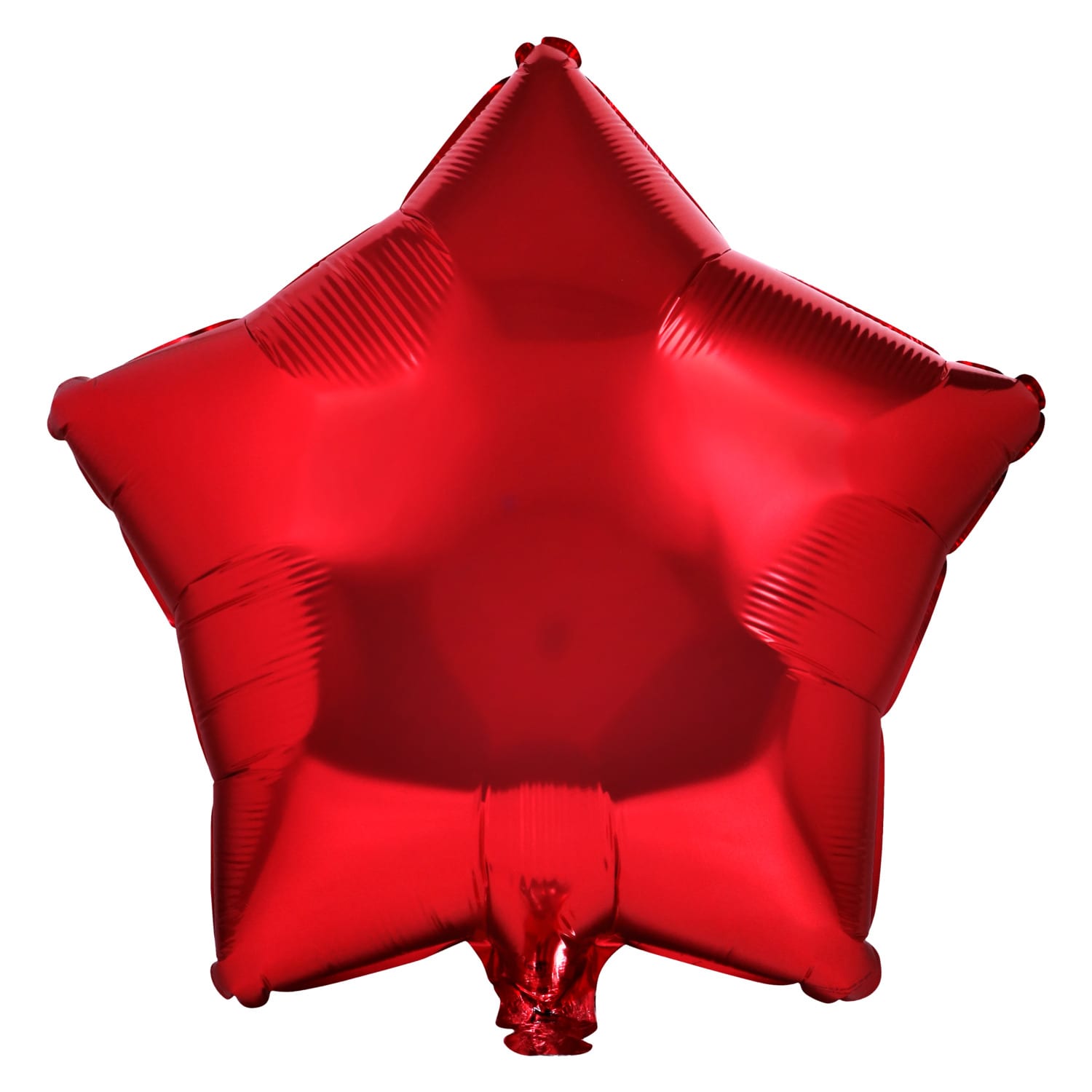 Red Star-Shaped Foil Balloons, 18-in. (Pack of 25)
