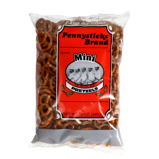 Pennysticks Mini Pretzels, 12 oz. Bags (Pack of 15)