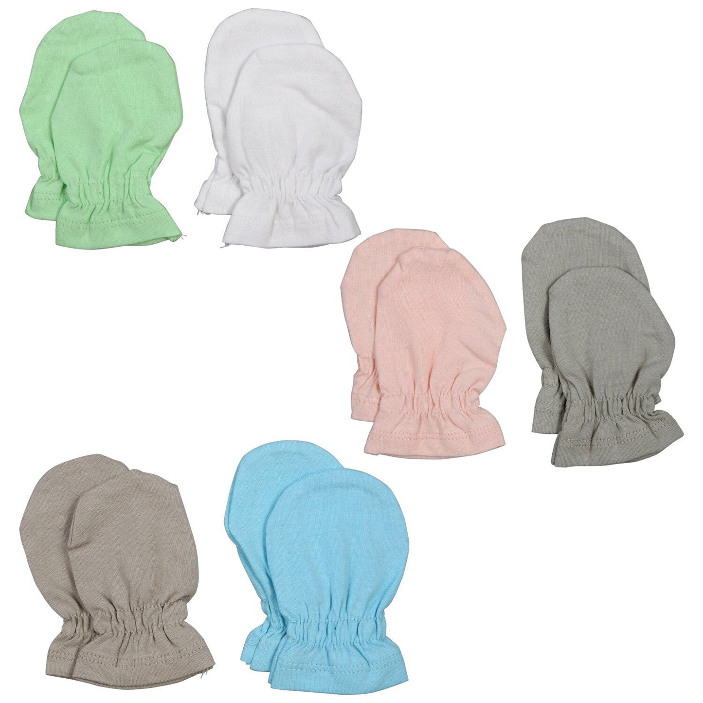 Baby Scratch Mittens, 2-pc. Packs (Pack of 24)