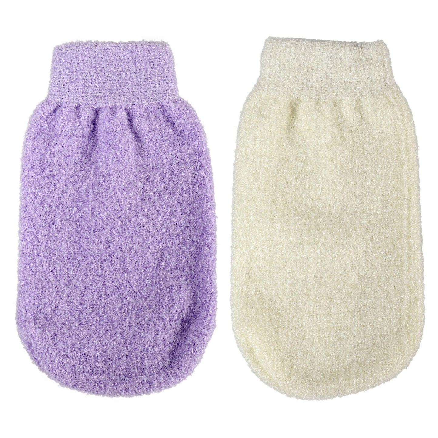 April Bath & Shower Coconut Infused Exfoliating Bath Mitts (Pack of 24)