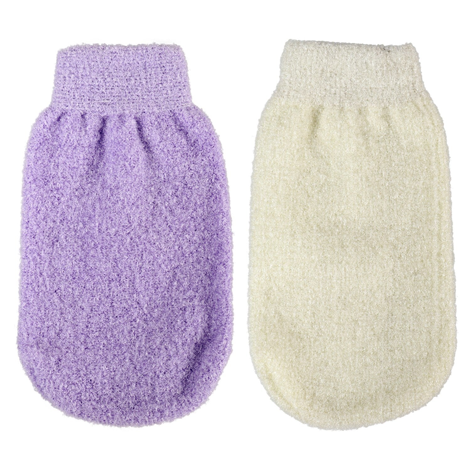 April Bath & Shower Coconut Infused Exfoliating Bath Mitts (Pack of 24)
