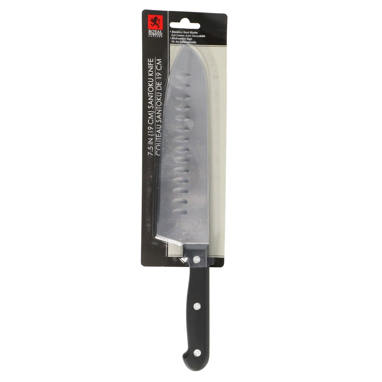 Royal Norfolk Cutlery Santoku Knife, 7.5-in. (Pack of 24)
