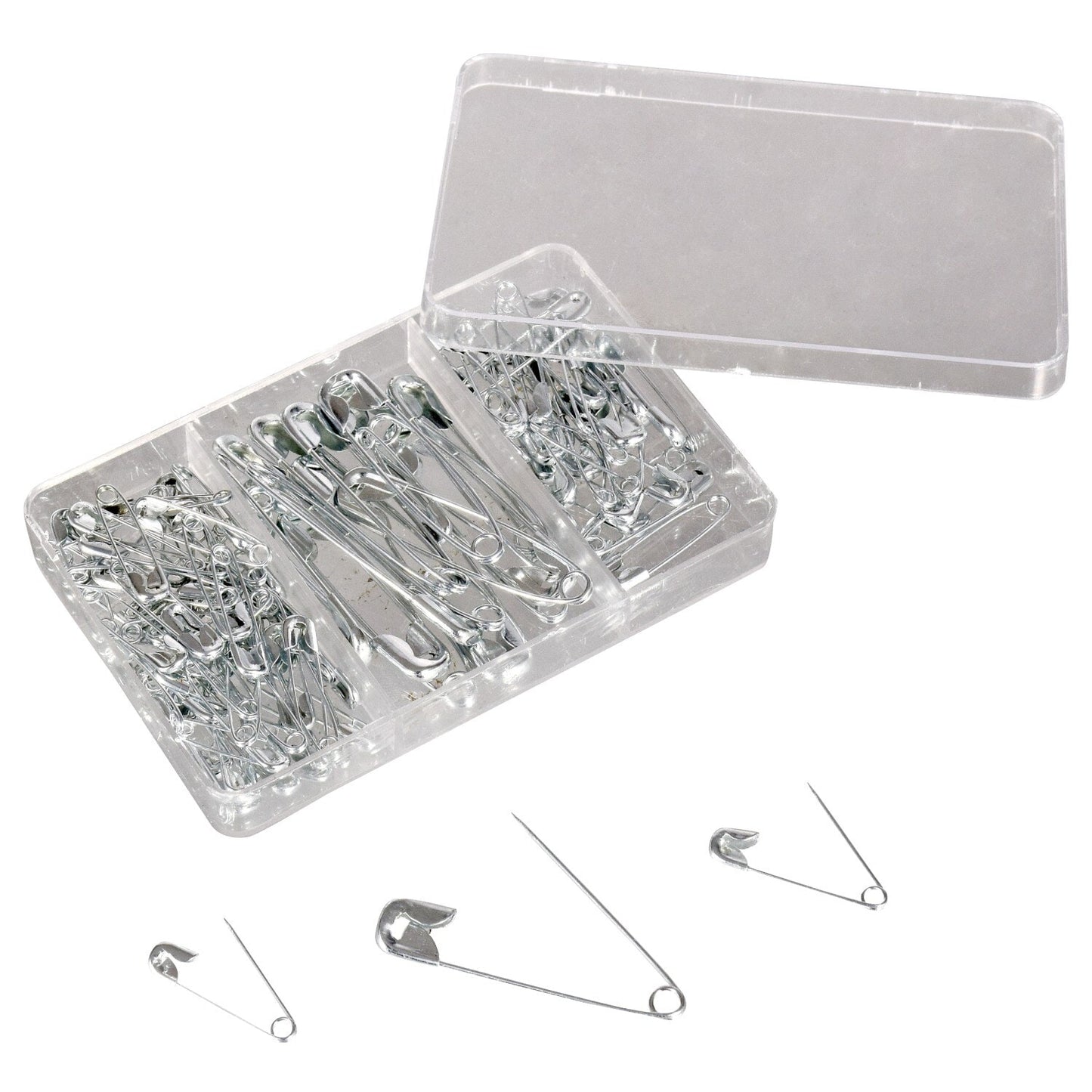 Crafter's Square Safety Pin Kits, 100-ct. Packs (Pack of 24)